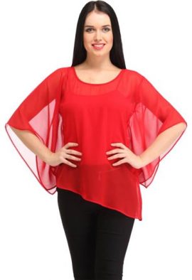 Popular Red Coloured Top