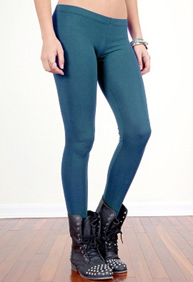 Dollar Women's Missy Pack of 1 Cotton Slim Fit Pool Blue Color Ankle Length  Leggings – Dollarshoppe