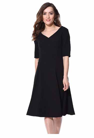 Women's Knee Length Dress | Snazzyway |Buy Now|