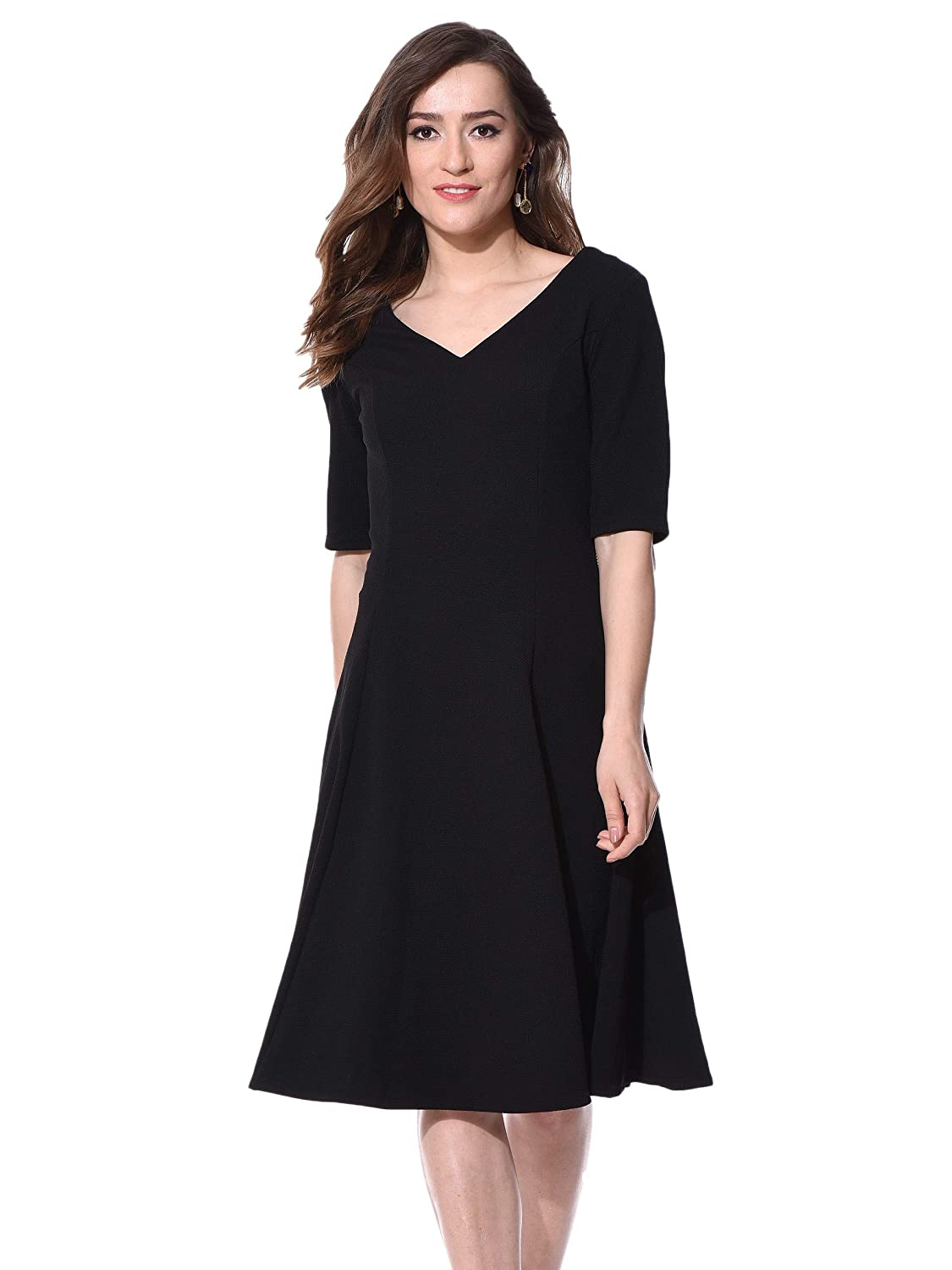 Womens Knee Length Dress Snazzyway Buy Now 