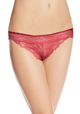 Women's Soft Fully Lace Red Thong |online| buy|