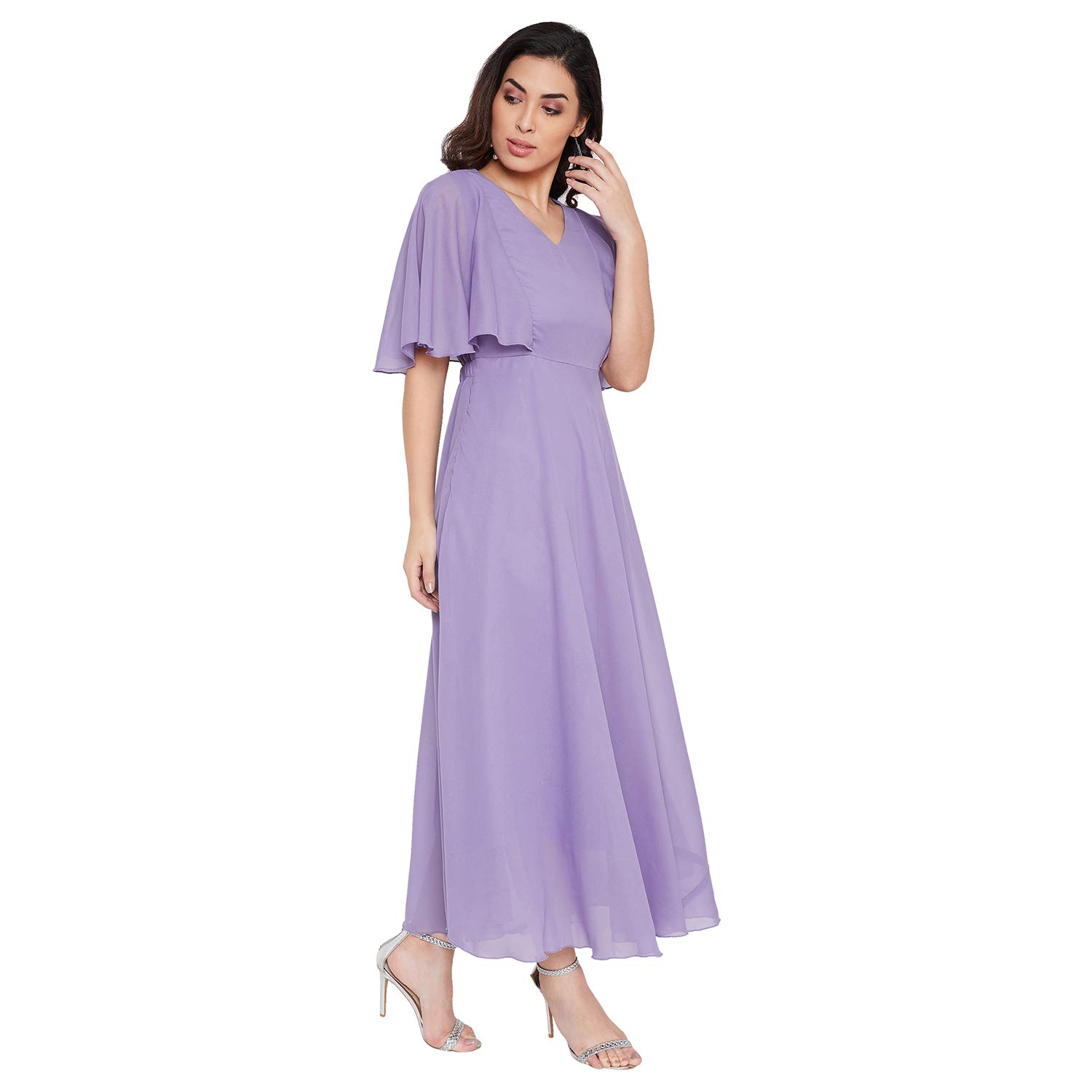 Women S Fit And Flare Maxi Dress Snazzyway Buy Now