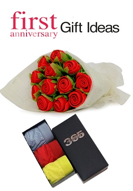 Best First Wedding Anniversary Gift Pack For Wife