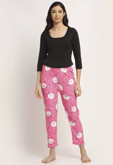 Ladies' Woolen Pajama for Winter (Pk of 2), Snazzyway