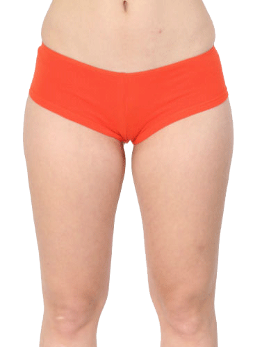 Women's Regular Fit 2 Cotton Booty Shorts