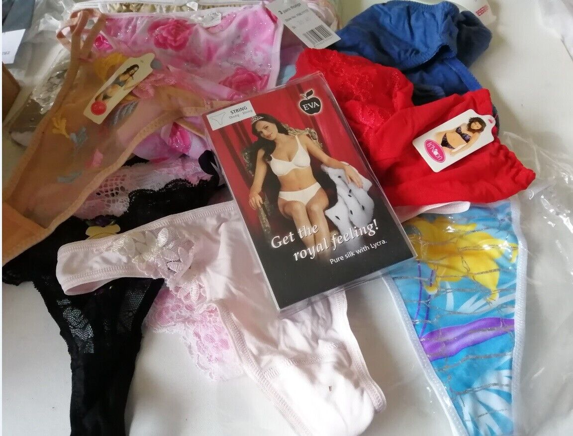 Wholesale Job Lot Assorted Knickers & Thong 50 Items