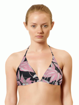 Hunkemöller Bodique Soft Padded Flower Print Beach Bra