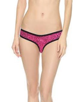 La Senza Women's Cheetah Print Bikini Bottom