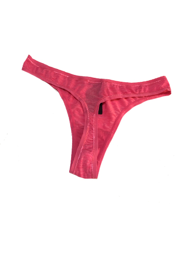 Seductive Soft Red And Pink Thong Panties Set Of 2