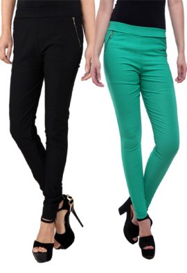 Great Deal- Women's 2 Assorted Pull On Jeggings