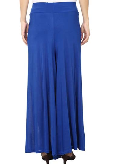Snazzyway- Royal Blue Easy Fit Palazzo Trouser