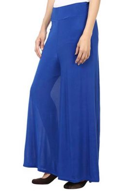 Snazzyway- Royal Blue Easy Fit Palazzo Trouser