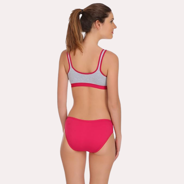 Trendy Sports Bra with Panty for Women