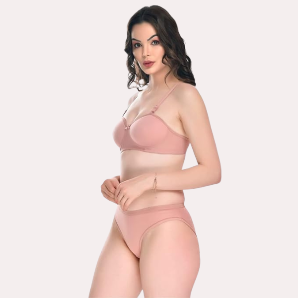 Padded Cotton Bra Panty Set for a Sexy You