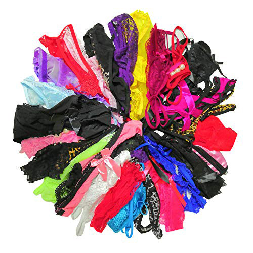 10 Pack thong Panties Sexy Cheeky Panty Variety Pack, Online India
