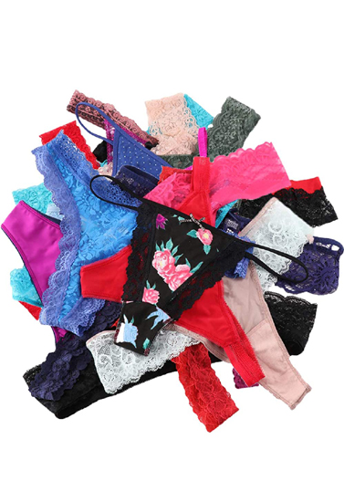 Variety panties thong pack assorted 6 pack | Buy Online India