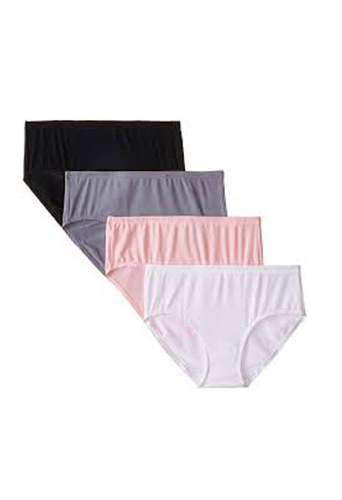 Western Beauty 4 Pack Flexible Cotton Fit Panties (3XL,4XL,5XL) + 1 ...