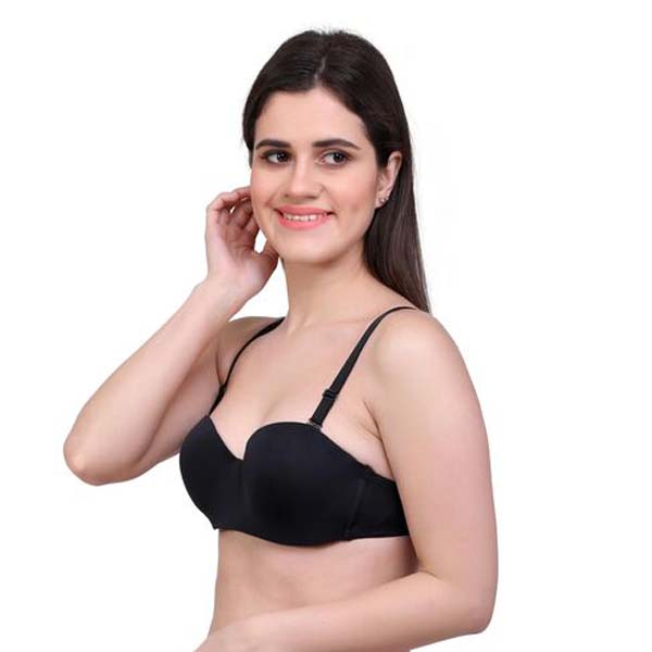 Demi cup padded underwired push up bra, Buy on clearance sale