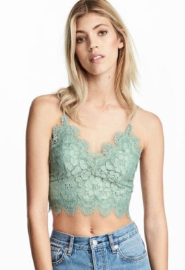 Beautiful & Sexy Lace Bralette Top