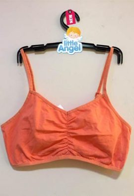 Bpc Kids Freedom Orange Adjustable Strap Sports Bra