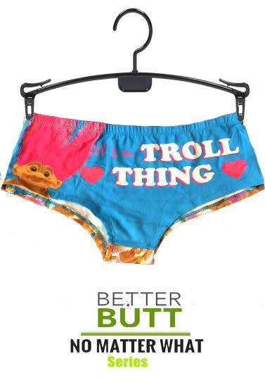New In Package Size 4 Trolls Underwear