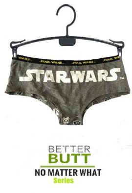 Star Wars Bold Grey Cotton Hipster Panty