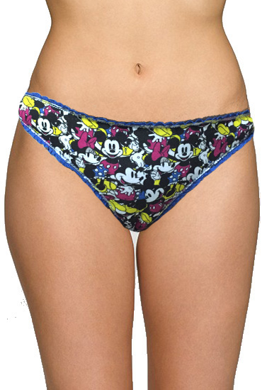 Disney Cute Mickey Mouse Print Everyday Panty