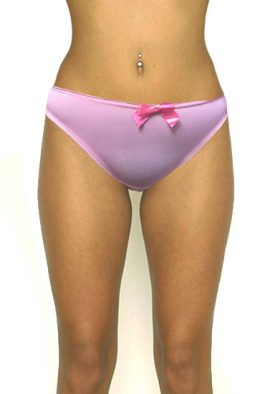Shop Now- No Secret Candy Pink Ruffled Thong Panty. Snazzyway