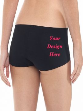 Your Own Custom Design Cotton Boyshort Panty