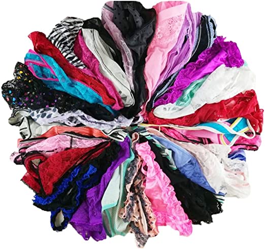 (Pk of 10) Mix Assorted Thongs for Women's
