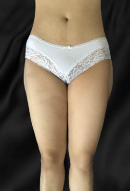 H&M Off White Lace Detail Bridal Cheeky Bikini Panty