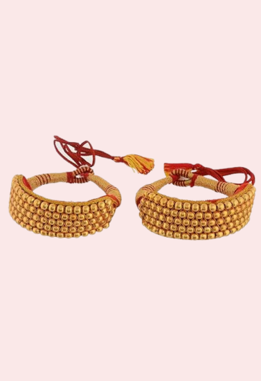 Traditional Gold Plated Garhwali Punchi Set (2)