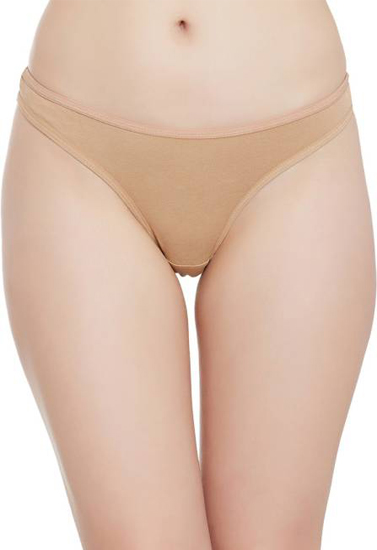 Woolworths Sensual Nude Cotton Thong Panty - Snazzy