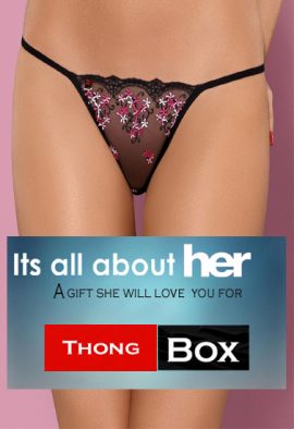 All Erotic G-String Underwear Subscription Box