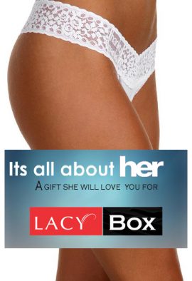 Seductive V Cut Lace Thong Underwear Subscription Box