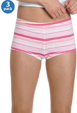 3 Best Quality Assorted Unisex Boyshort Panties
