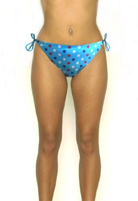Oceanspirit Swim Sprinkle Dot Side-Tie Bikini Bottom