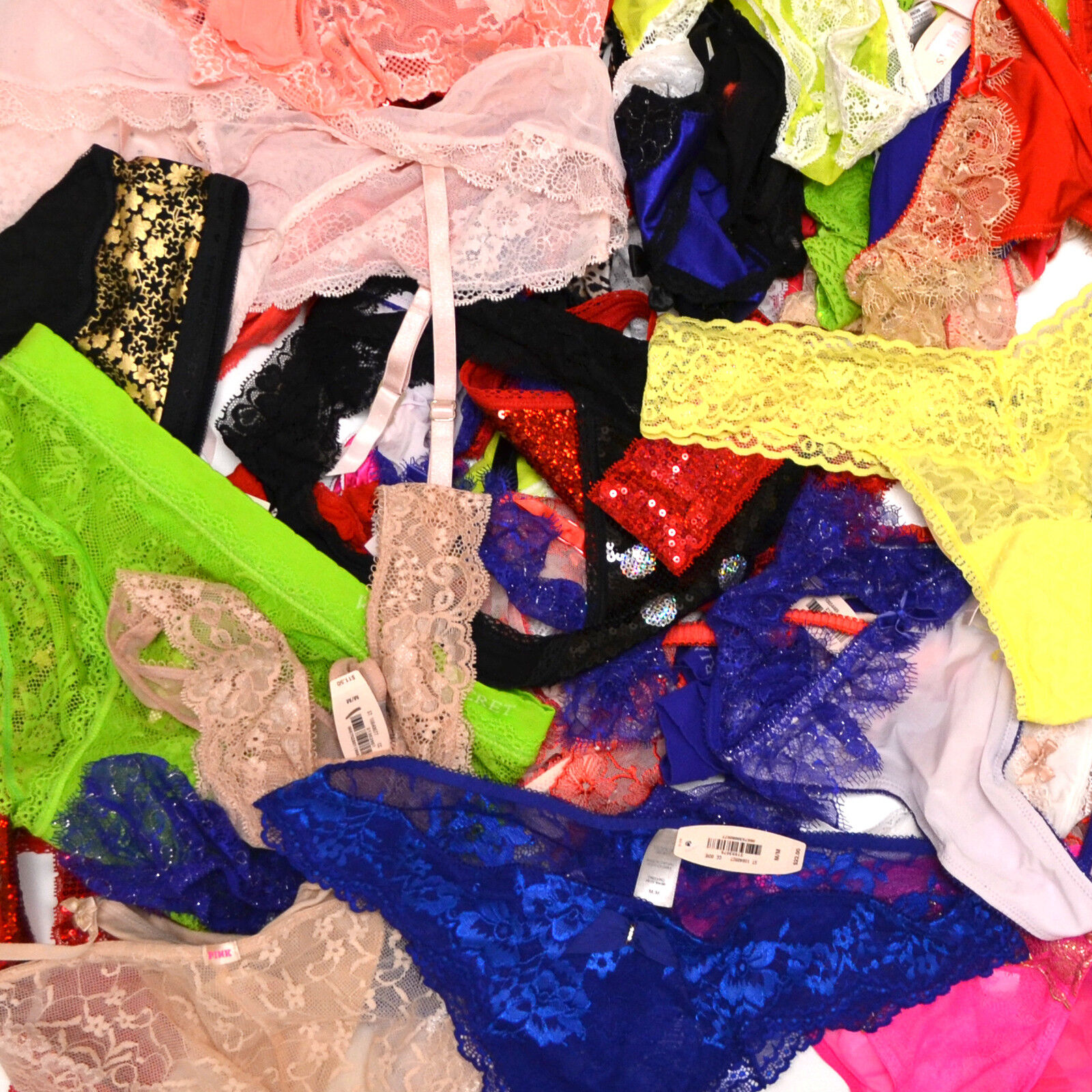 Six Assorted Thongs for Every Day Wear