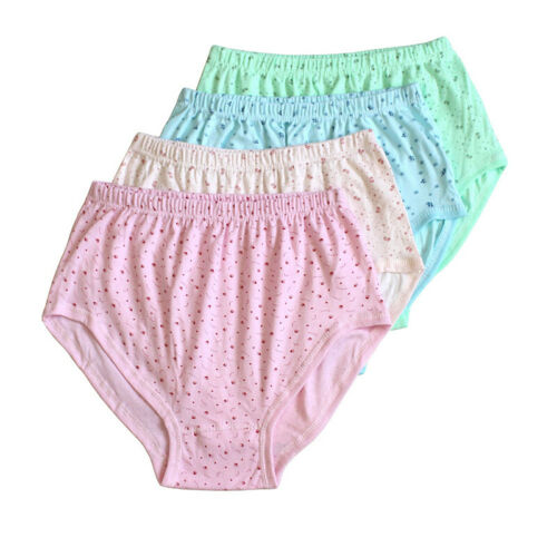 Women Elastic Full Briefs Cotton Panties Pack of 6