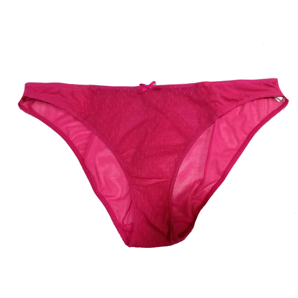 Deevaz Cotton Mid Waist Solid Hipster Panty Combo of 3- Hot pink, Blac –