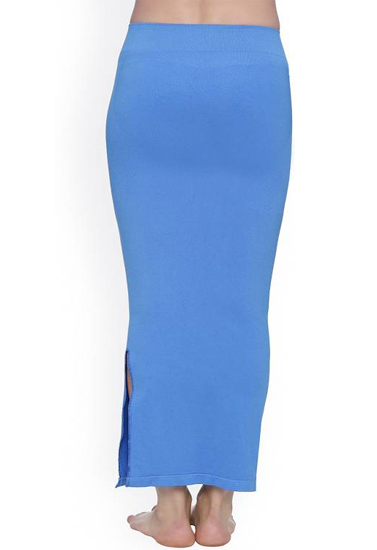 Snazzyway Medium Control Mermaid Sky Blue Color Saree Shapewear