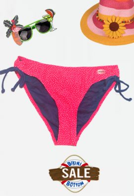 Firefly Pink Polka Dot Swim Bikini Bottom