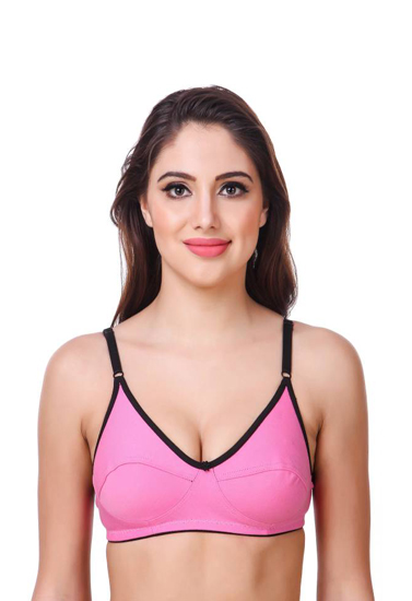 Pk Of 2 Cotton Mixed Color Everyday Bra