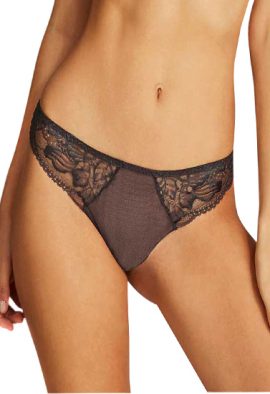 Snazzy Mixed Romantic Lace Tanga Thong Pk Of 2
