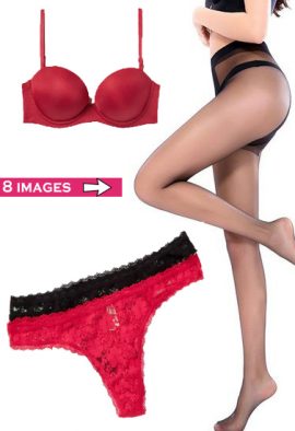 Snazzy Value Pack Of 3 Sexy & Sultry Look Lingerie Set