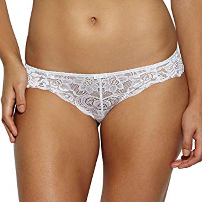 Lookme Lace Thong - White