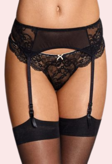 Enchanting Lace Garter Belt for Alluring Nights