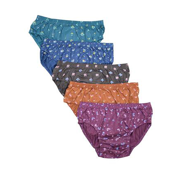Miles of Style Women Hipster Multicolor Cotton Blend Panty, Multicolor,  Midraise, (Pack of 3)