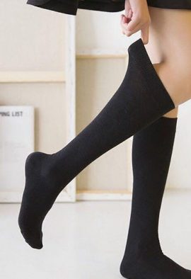 Ankle length black seamless everyday unisex socks pack of 5