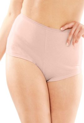 Fit for Me Women's Plus 2 Pack Assorted Brief Panties